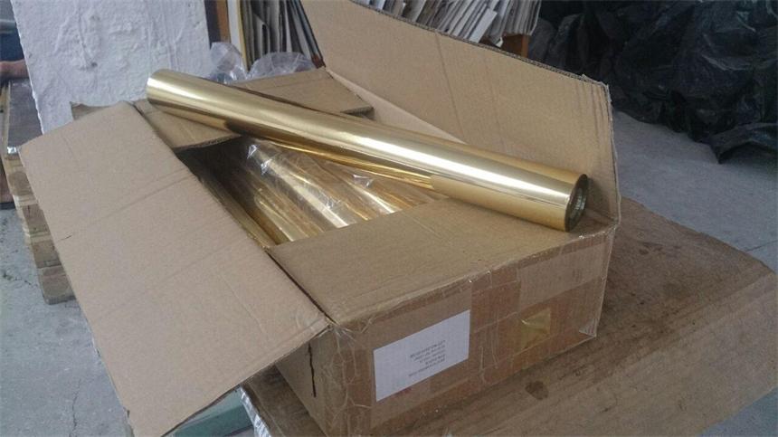 folha de carimbo quente