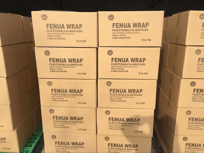 Caixa da embalagem do filme do envolt&oacute;rio do alimento do PVC