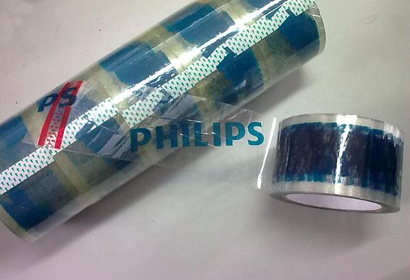 fita transparente impressa de BOPP