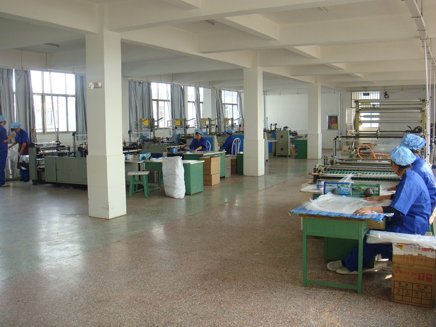 produ&ccedil;&atilde;o de sacos de pl&aacute;stico