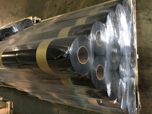 Embalagem de geomembranas de PEAD