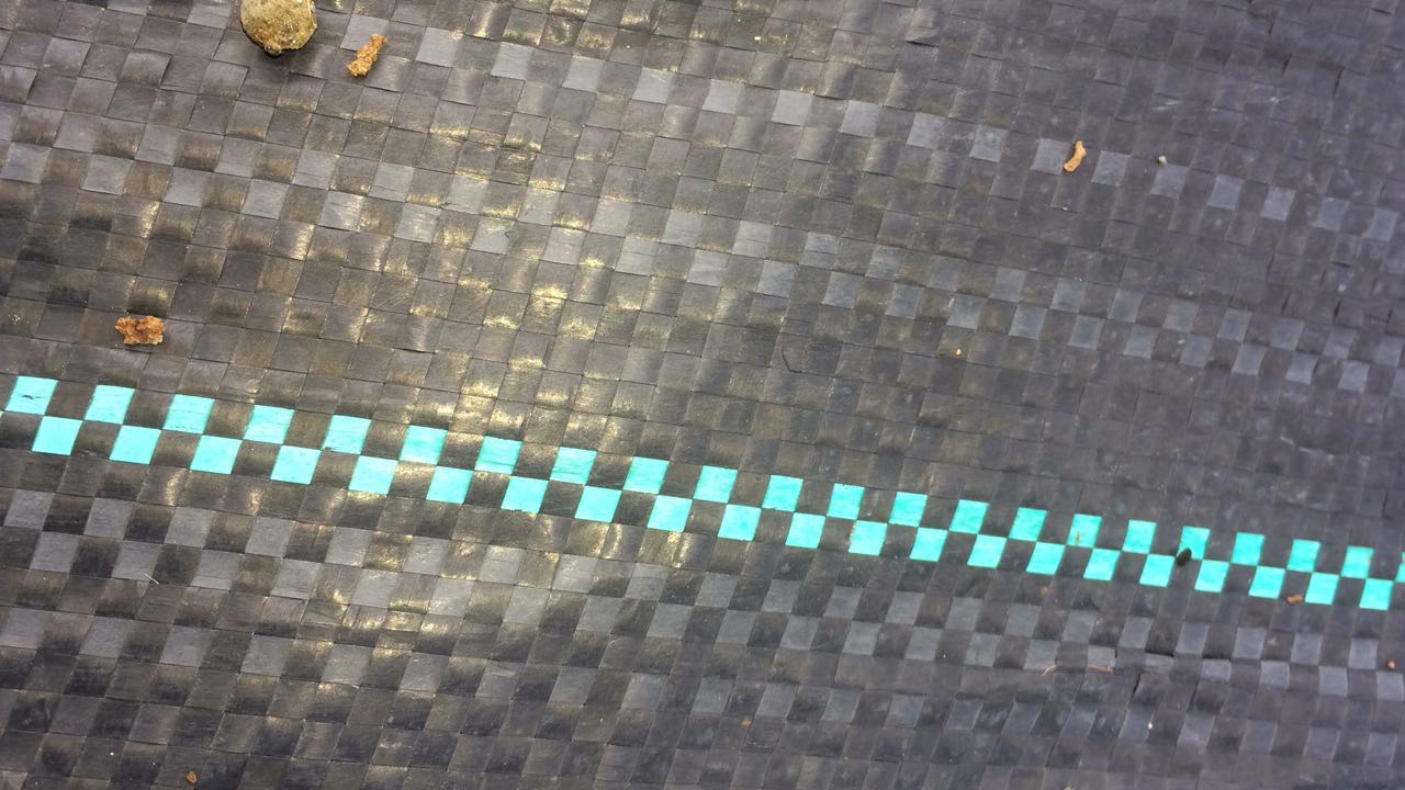 Tampa do solo dos PP, tela da barreira da erva daninha